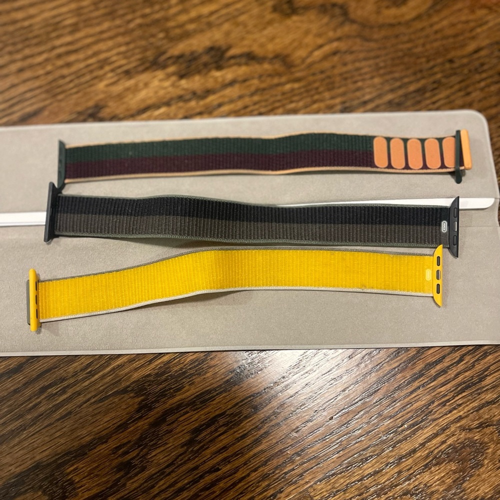Apple Watch Sport band bundle like new for 38mm Apple Watch
